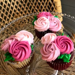 Spring cupcakes