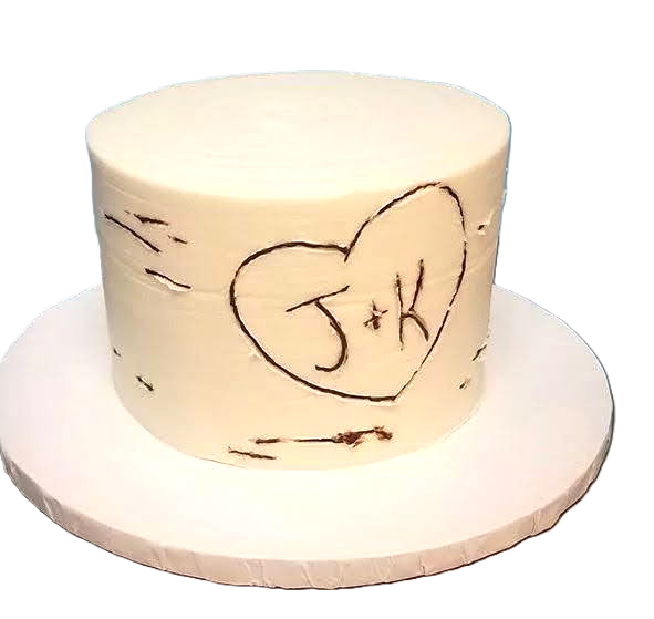 Buttercream Tree Trunk Cake