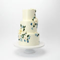Palette Painted Floral Cake with Buttercream Wildflowers