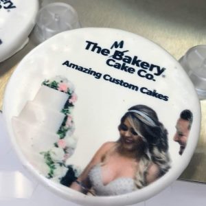 Photo printed on a sugar cookie