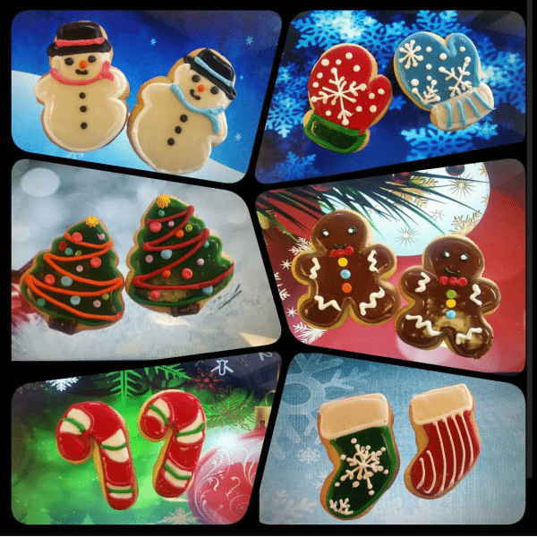 Christmas Cookies Collage