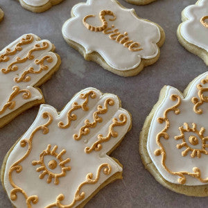 hand shaped sugar cookies