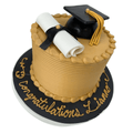 simple graduation cake