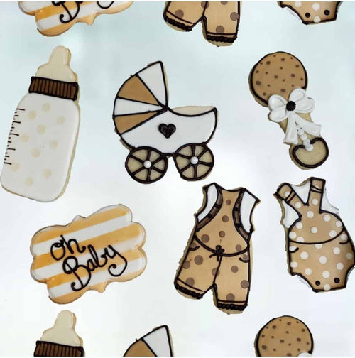 Sugar Cookies-Neutral Colored Baby Shower