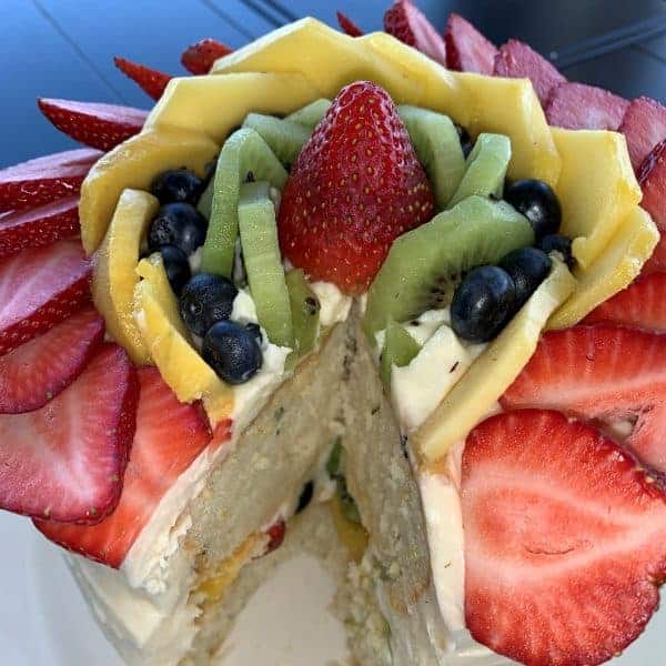 cake with fruit