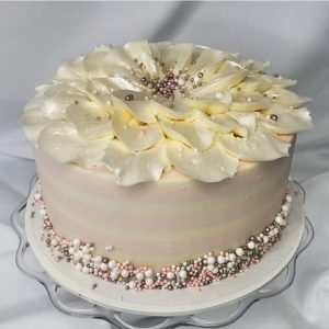 The Makery Famous Pink Champagne Full Buttercream Flower