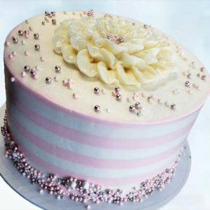 The Makery Famous Pink Champagne Little Buttercream Flower