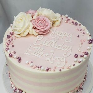 The Makery Famous Pink Champagne Rose Bundle Buttercream Flowers